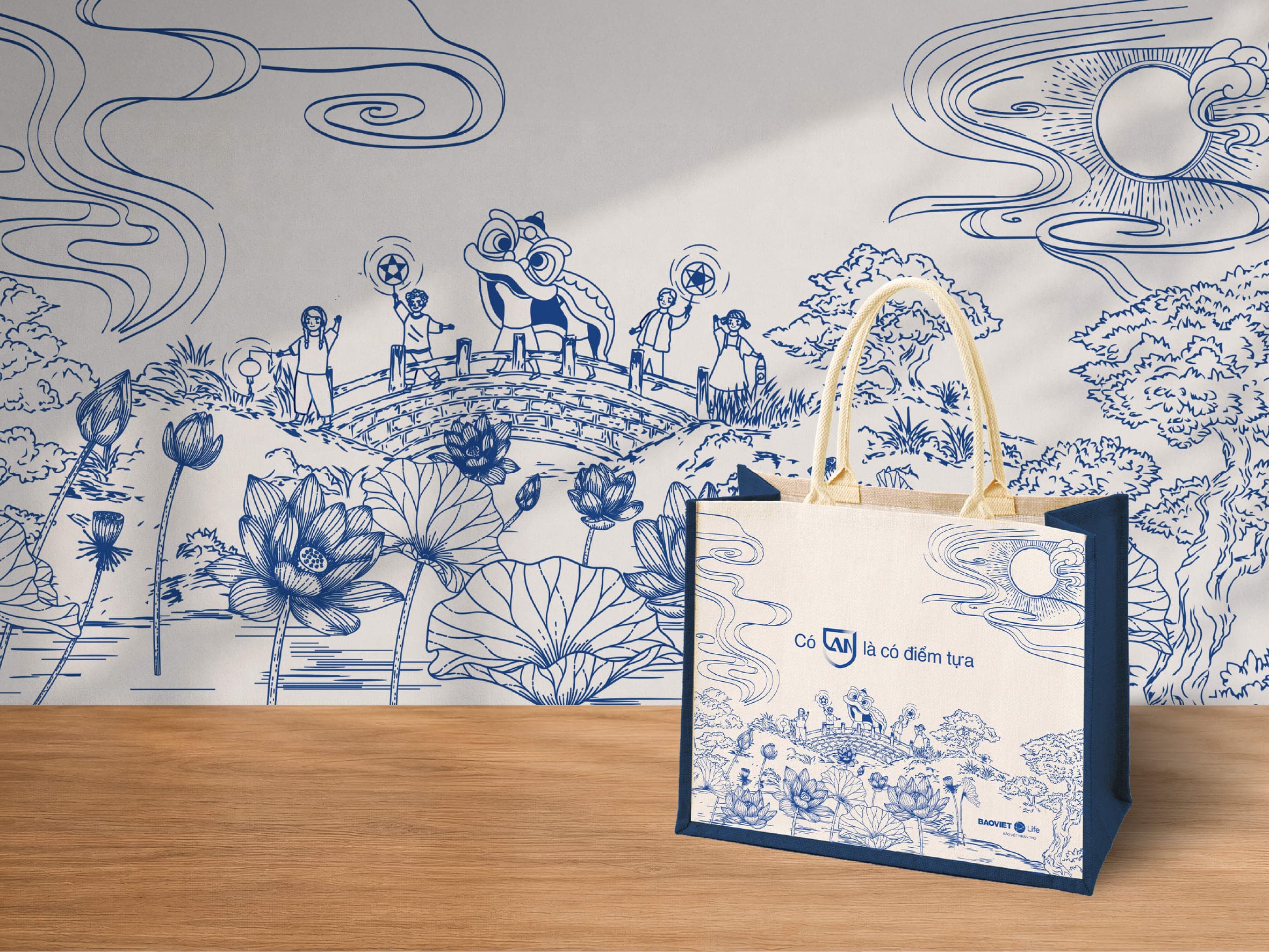 BaoViet Life Tote Bag - Mid-Autumn Festival Gift